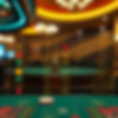 A detailed chart of betting options in baccarat