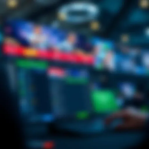 Overview of Bet365's betting interface