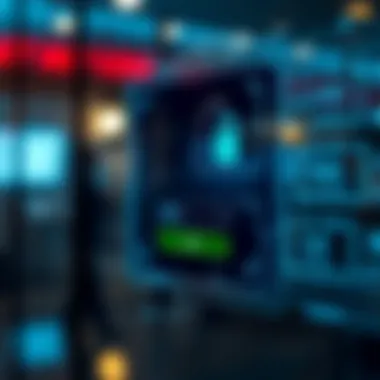 Secure login interface