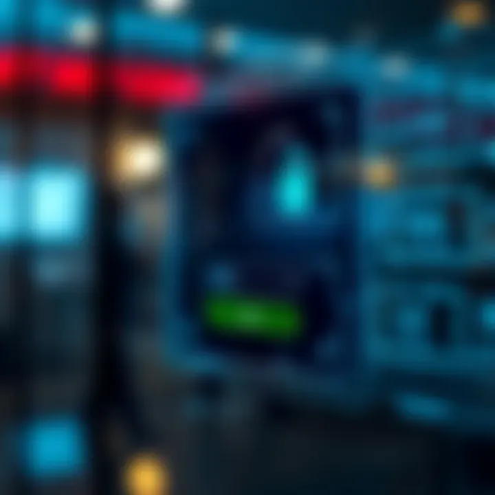 Secure login interface