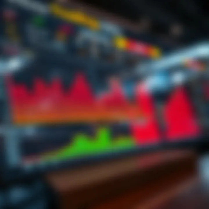 An analytical chart displaying betting trends and statistics