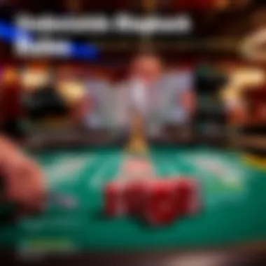 Infographic explaining blackjack rules for effective play