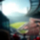 Bournemouth stadium during a match