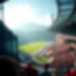 Bournemouth stadium during a match