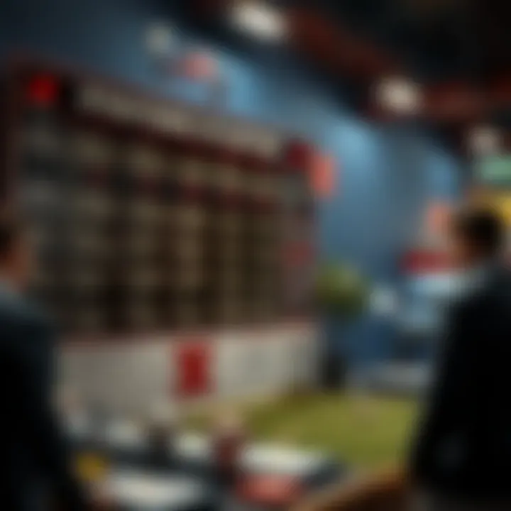 A strategy board displaying tips for safe betting