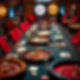 Table of various casino games showcasing diversity