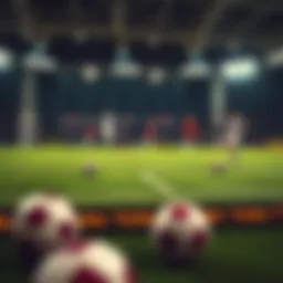 A tactical board showcasing different football formations