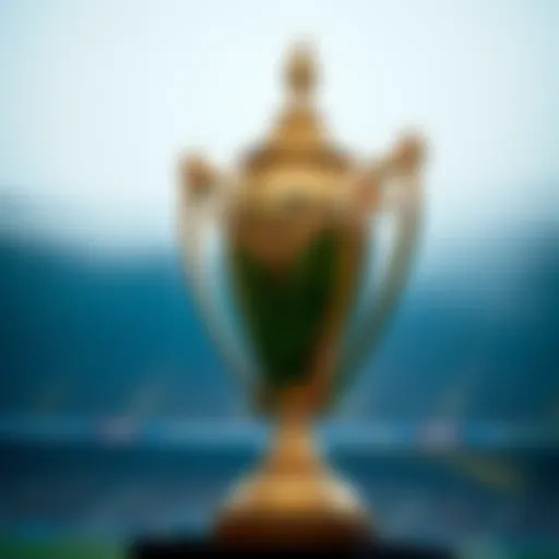 Historic trophy of Copa Libertadores