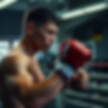 Darren Till's Training Regimen Darren Till training in the gym