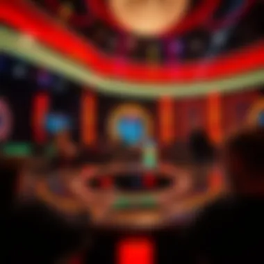 Entertainment elements of the live show