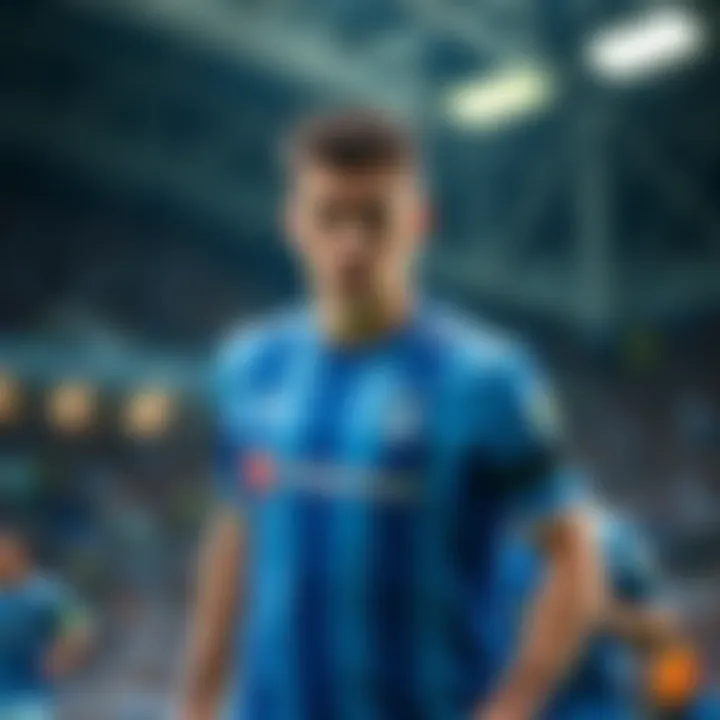 Key players of Dynamo Moscow in action