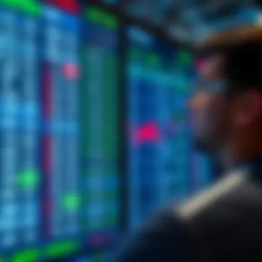 Detailed analysis of betting odds on a digital screen