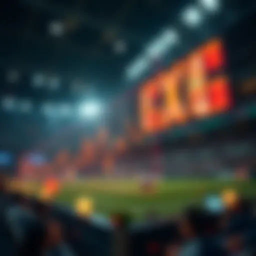 Dynamic betting trends visualization