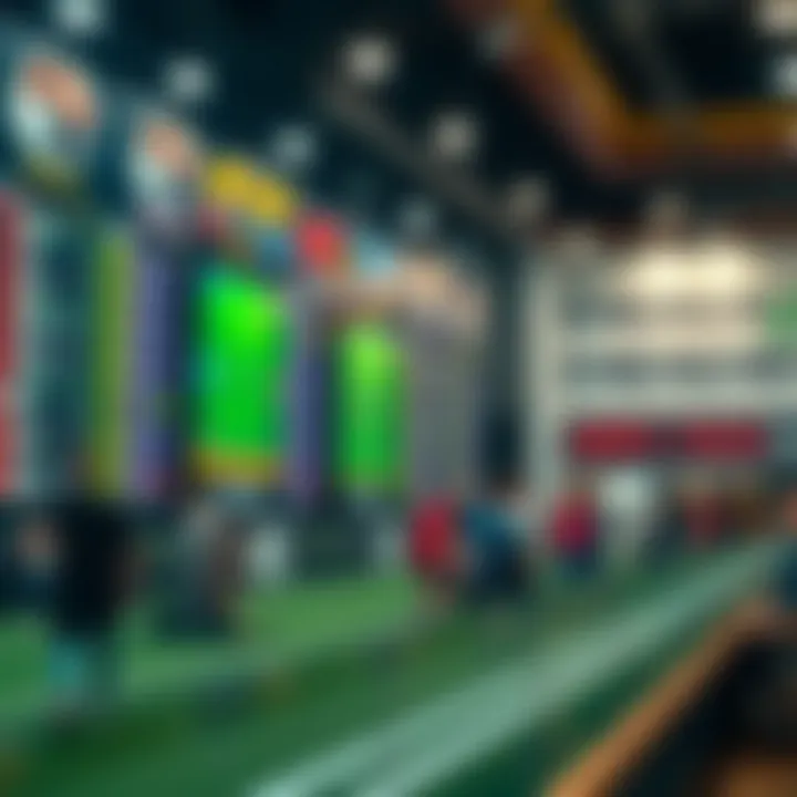 Overview of features in various betting platforms