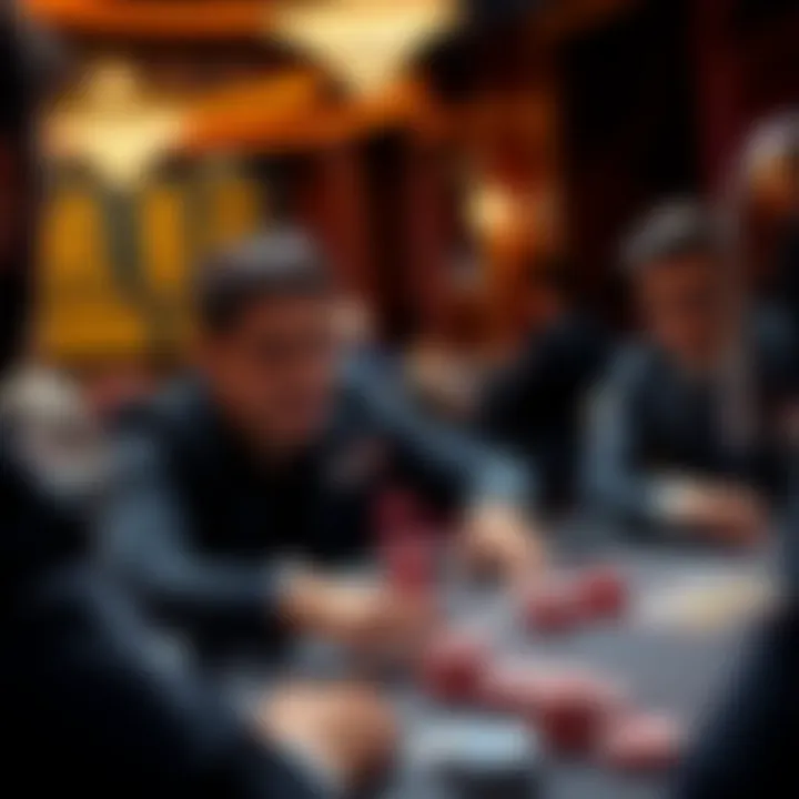 Online flush poker gameplay