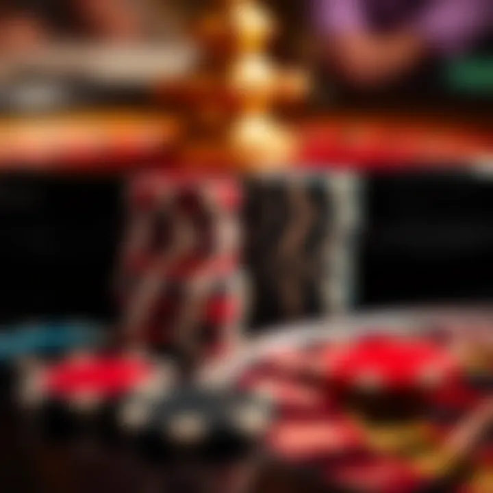 Roulette Chips: The Currency of the Game A collection of roulette chips