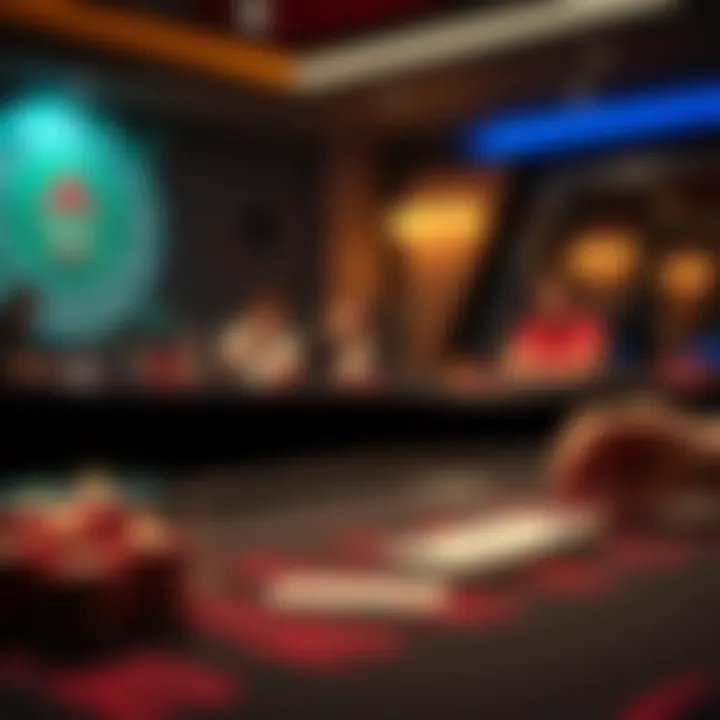 A visual representation of the historical evolution of blackjack from traditional to online formats.