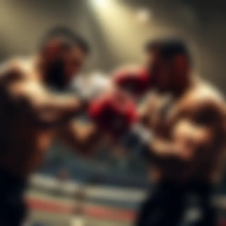 A dynamic depiction of the evolution of boxing techniques