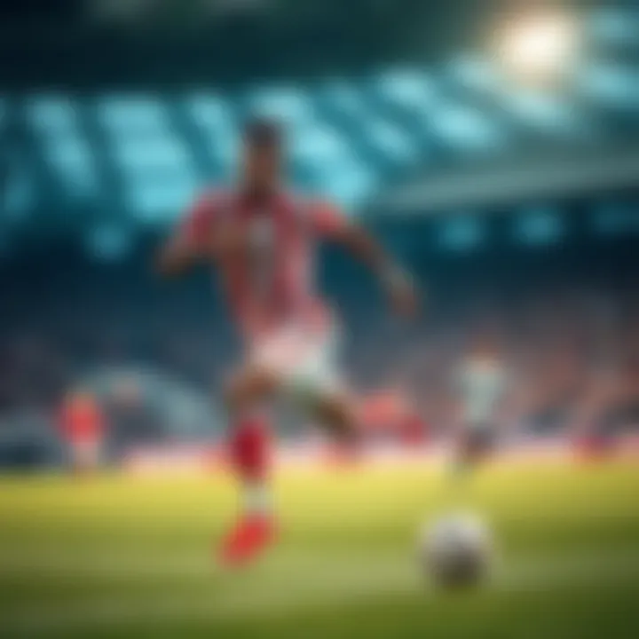 Kingsley Coman's speed highlighted in a sprint