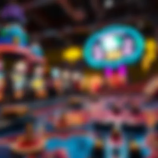 Intricate game board of Kong Megaways