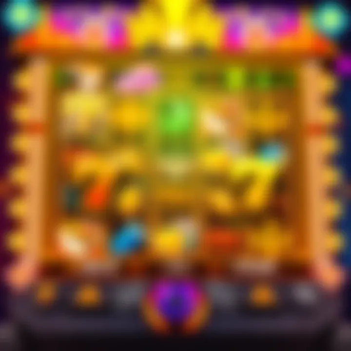 Vibrant new slot game interface showcasing advanced graphics