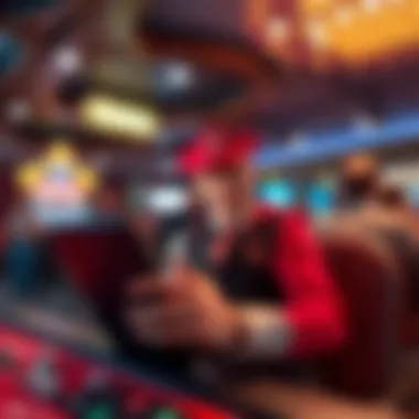 Visual representation of the latest trends in online gambling