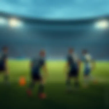 Lazio's tactical formation in a recent match