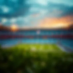 Historic stadium of Lech Poznań