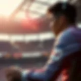 Strategic betting analysis illustration