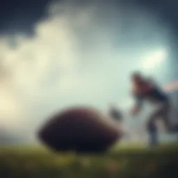 A captivating visual representation of NFL draft betting strategies.