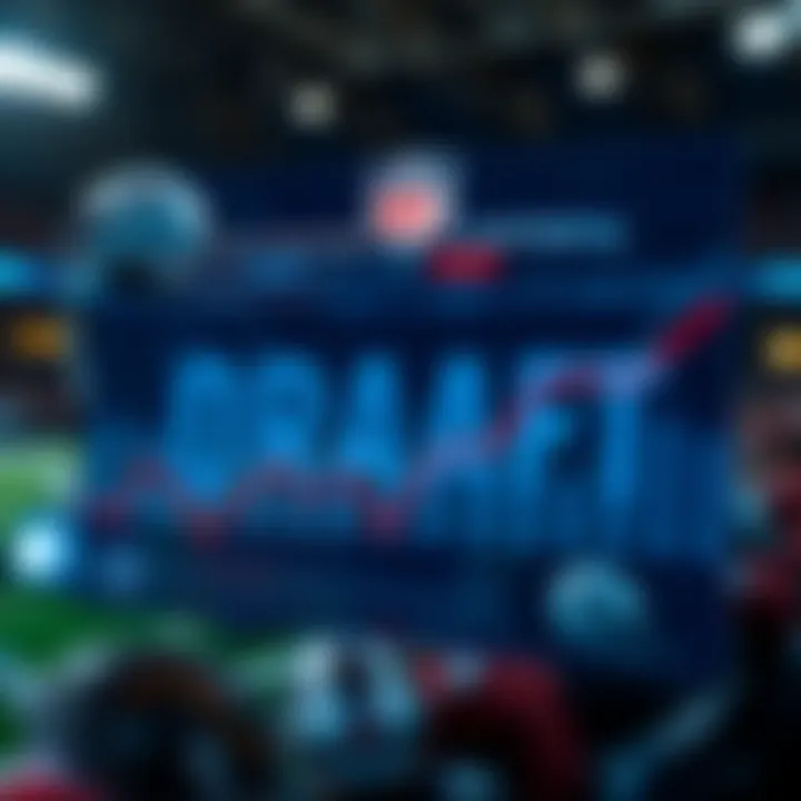 An analytical graphic showcasing recent trends in NFL draft betting.