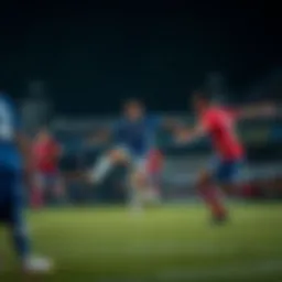 Dynamic gameplay showcasing the unique style of Nusantara football