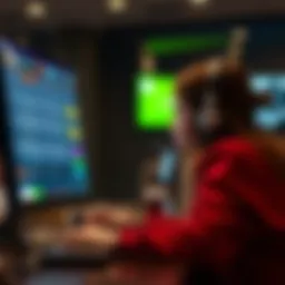 Innovative betting interface showcasing user engagement