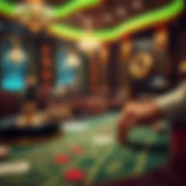 Visual representation of online baccarat strategies