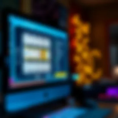 A digital bingo card displayed on a computer screen