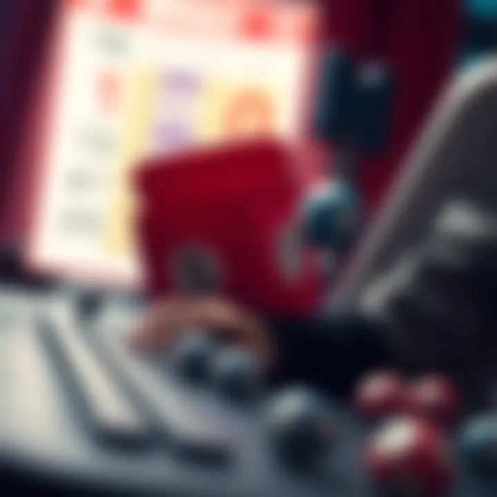 A strategic layout showcasing bingo tactics and tips