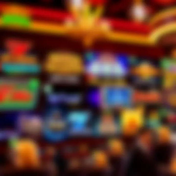 A collage of popular online bingo slot platforms and trends