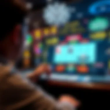 A captivating online blackjack game interface showcasing vibrant graphics and engaging gameplay.