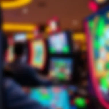 A digital gaming interface showcasing various games