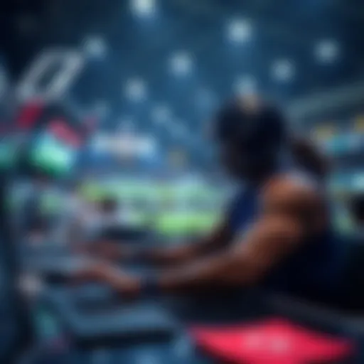 Conceptual representation of online sports betting trends