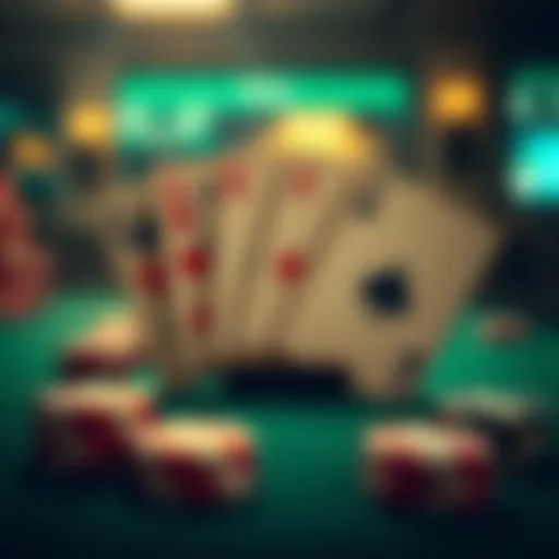 Illustration of poker card rankings