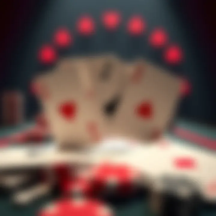 Visual representation of poker combinations