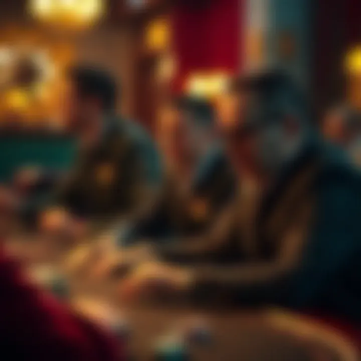 The essence of social interaction in poker