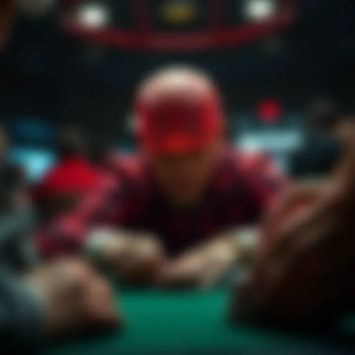 Psychological Aspects of Poker Visual representation of psychological aspects involved in poker gameplay.