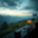 A serene landscape representing tranquility in gaming