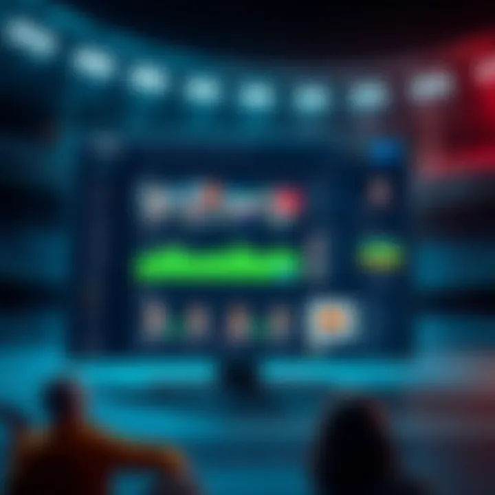 User interface showcasing the Sbotop experience