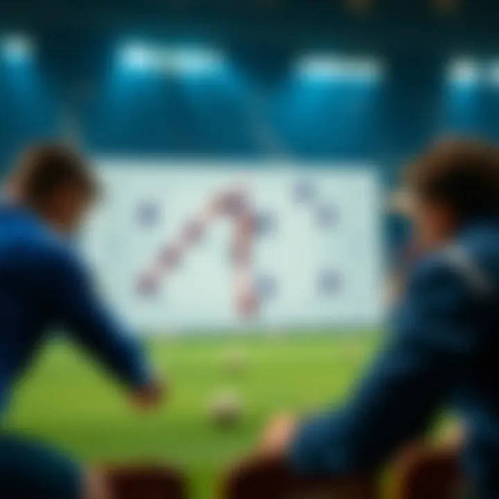 Tactical board displaying strategies