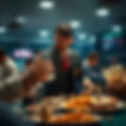 Diverse betting strategies on display