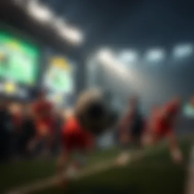 Visual analysis of trends in betting