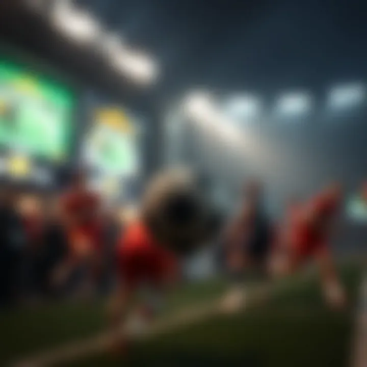 Visual analysis of trends in betting